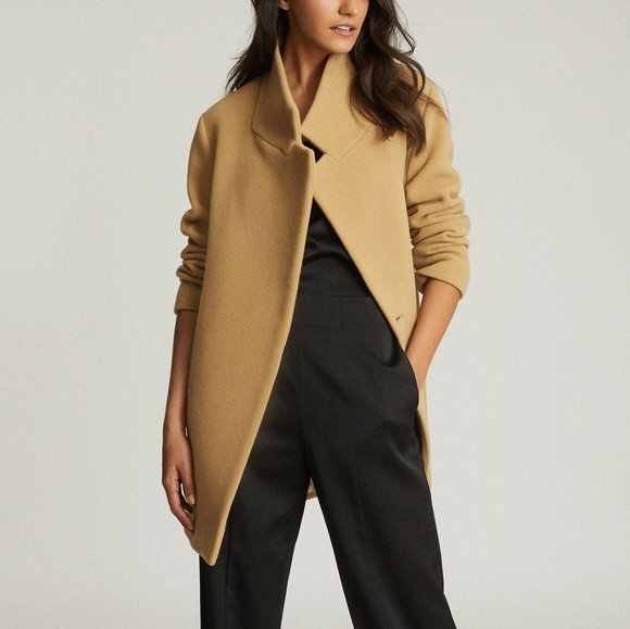NWT REISS | Sicily Wool Coat - Picture 2 of 11
